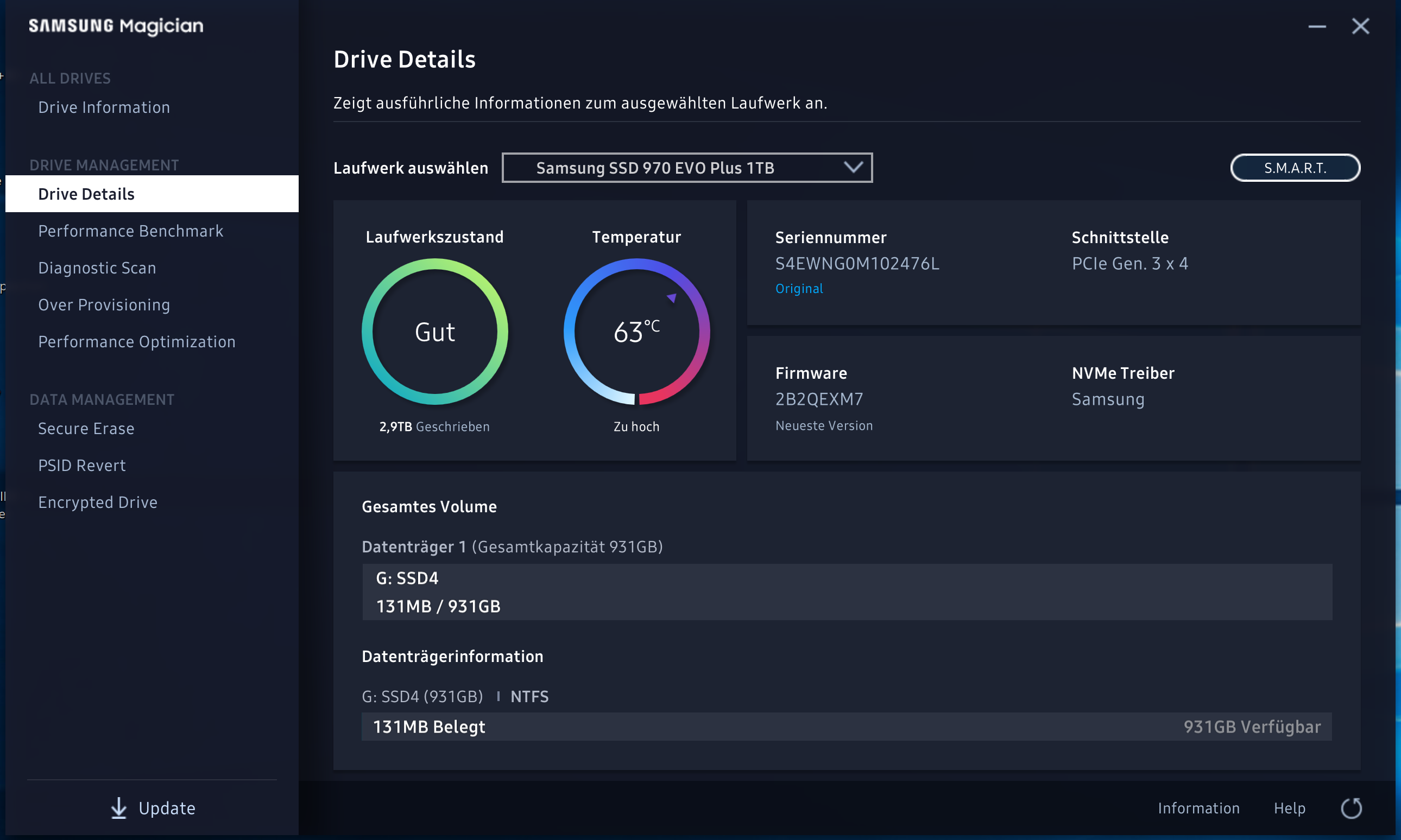 Magician SSD4 after removing IO Error.PNG