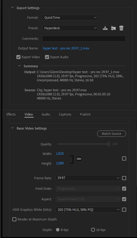 render settings for hyperdeck playback.png