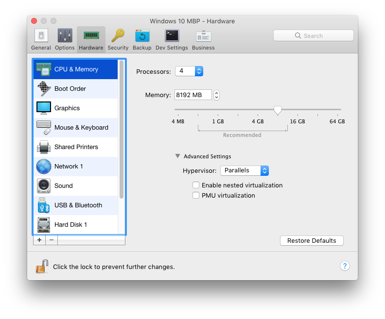 parallels cpu and memory settings.png