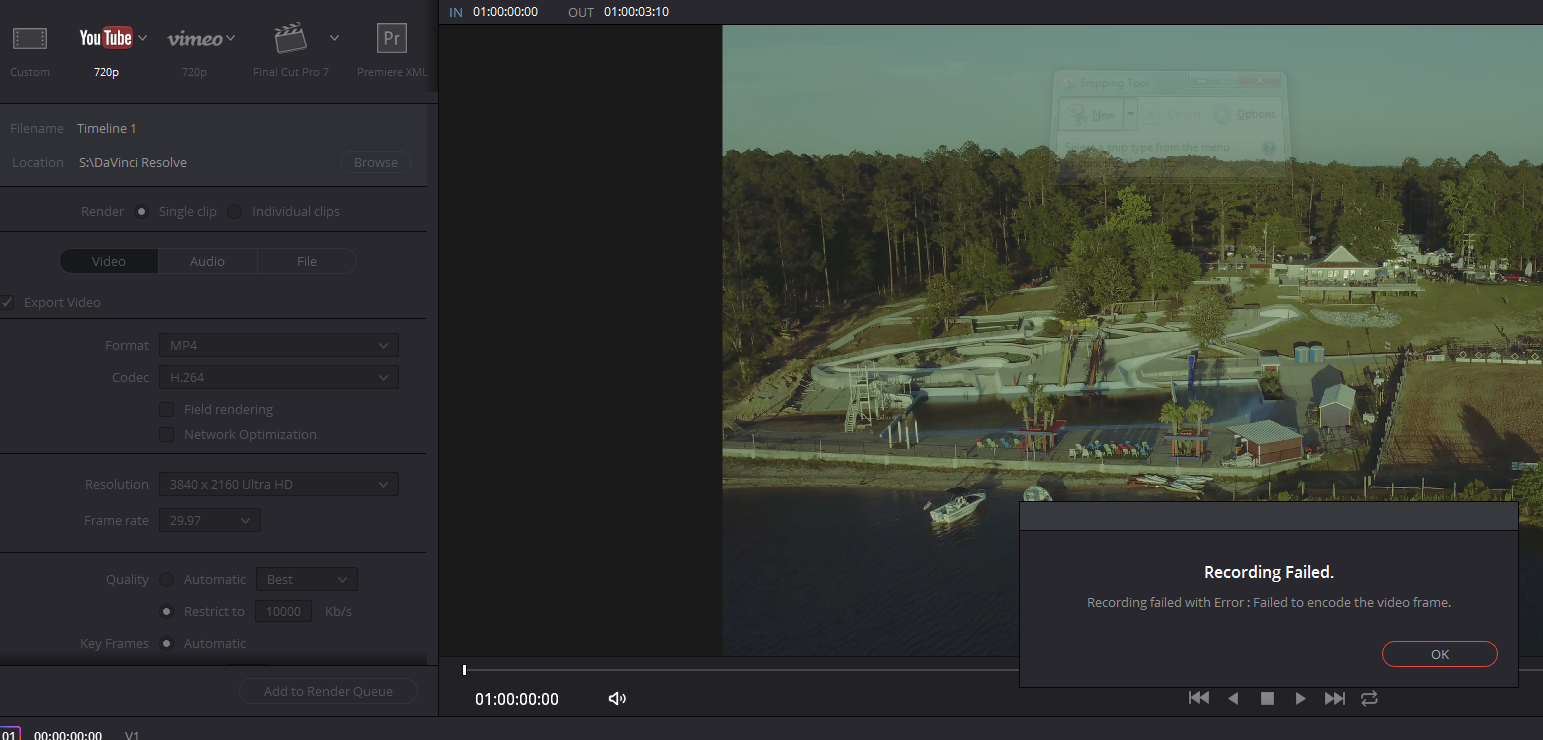 DaVinci Resolve Recording Error.PNG