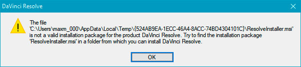 resolve-not-valid-installer.jpg