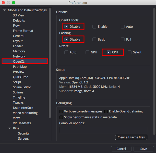 Fusion OpenCL Settings.png