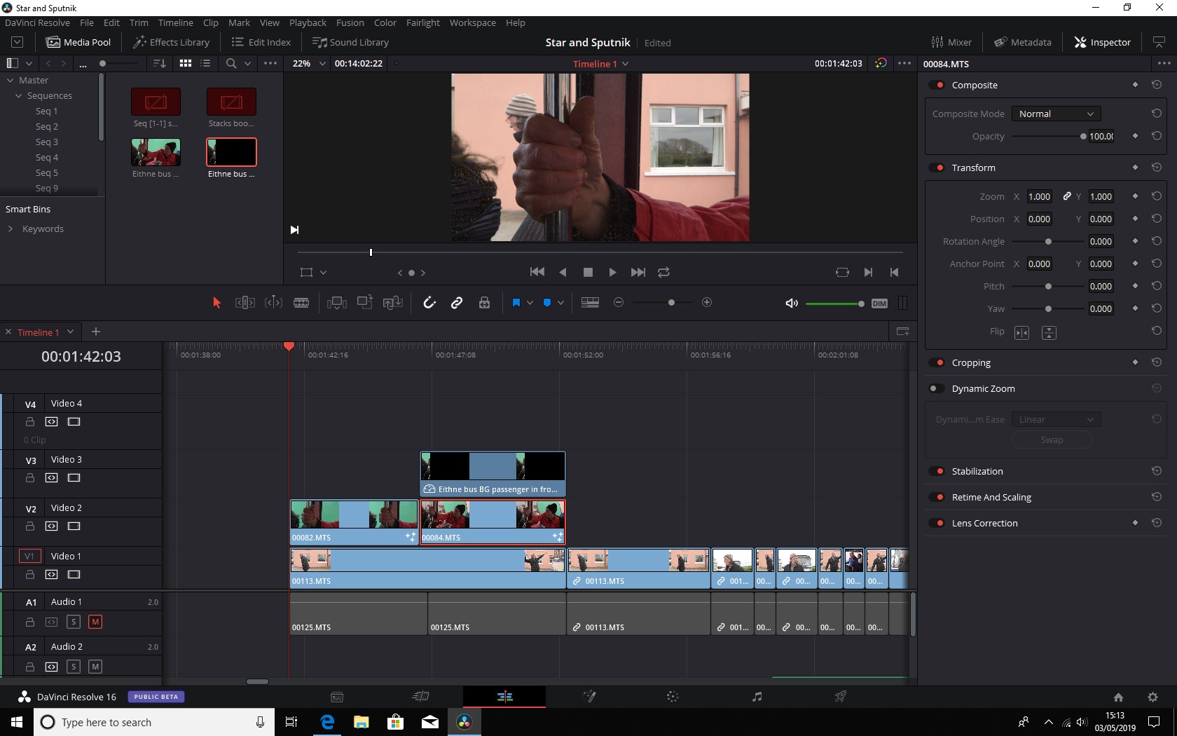 16 beta Edit page, showing no Cropping controls.jpg