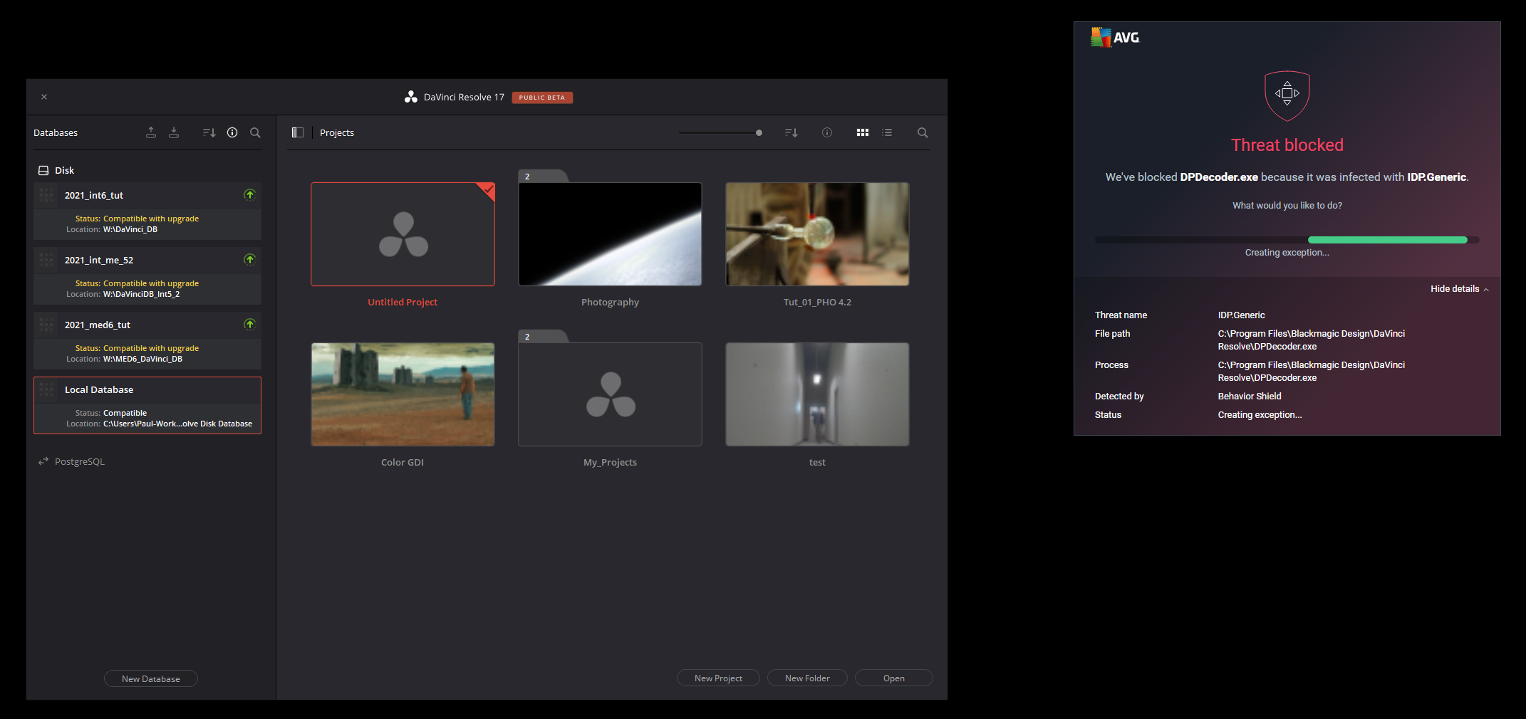 DaVinciResolve_17Beta4 ThreatBlocked.PNG