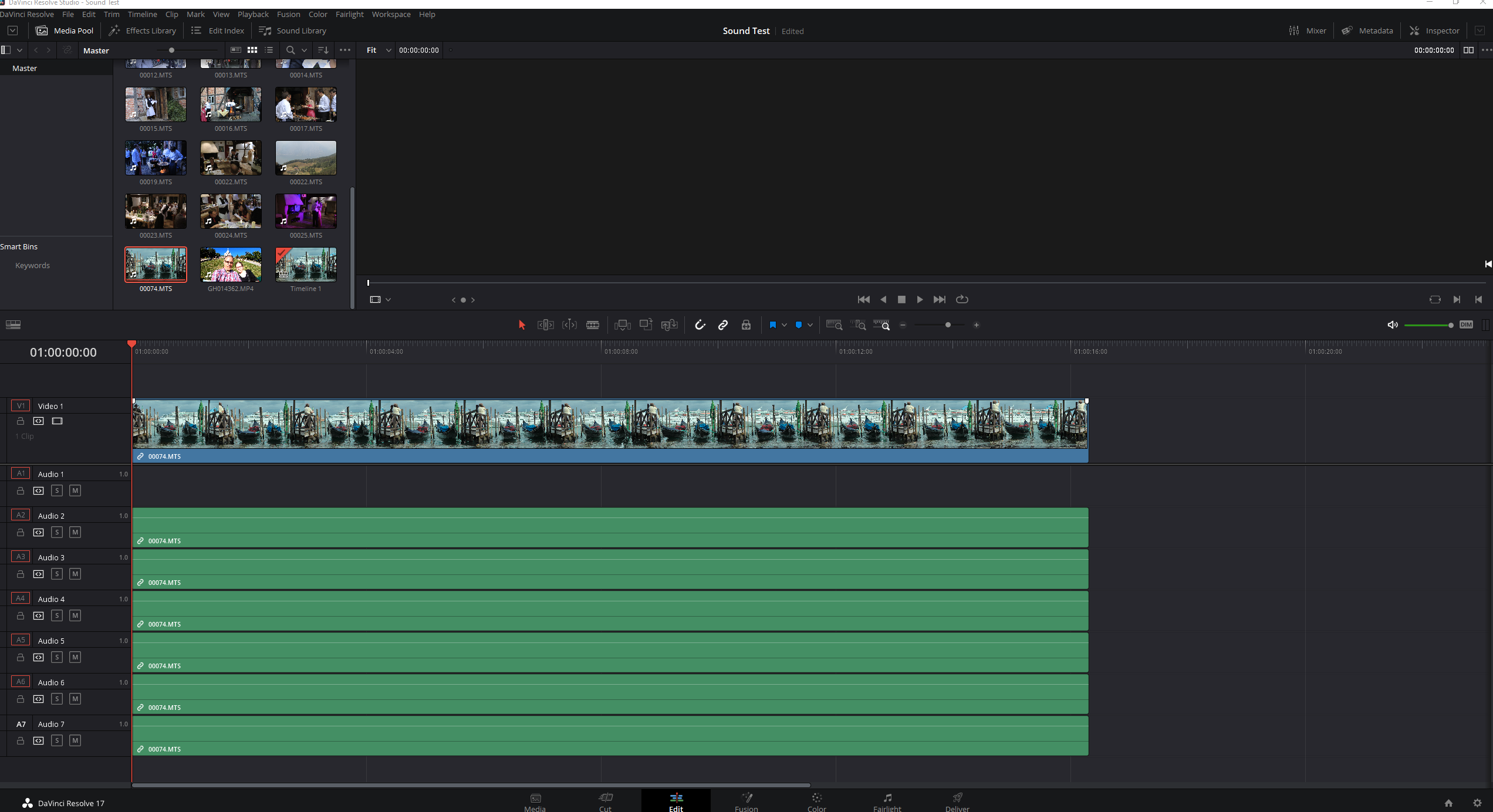 DaVinci Resolve Studio - Sound Test.png