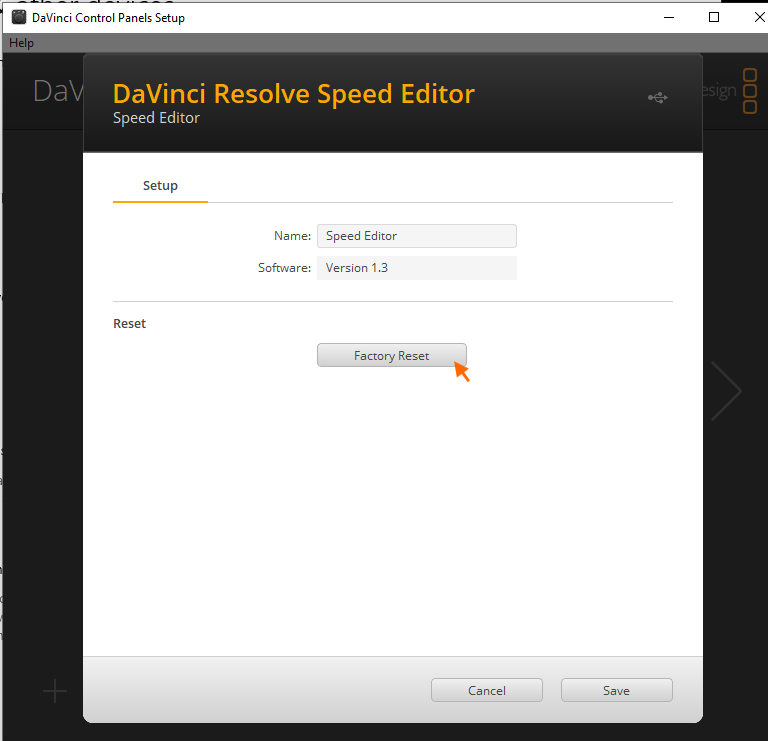 3. Speed Editor _ Control Panel _ Factory Reset.PNG