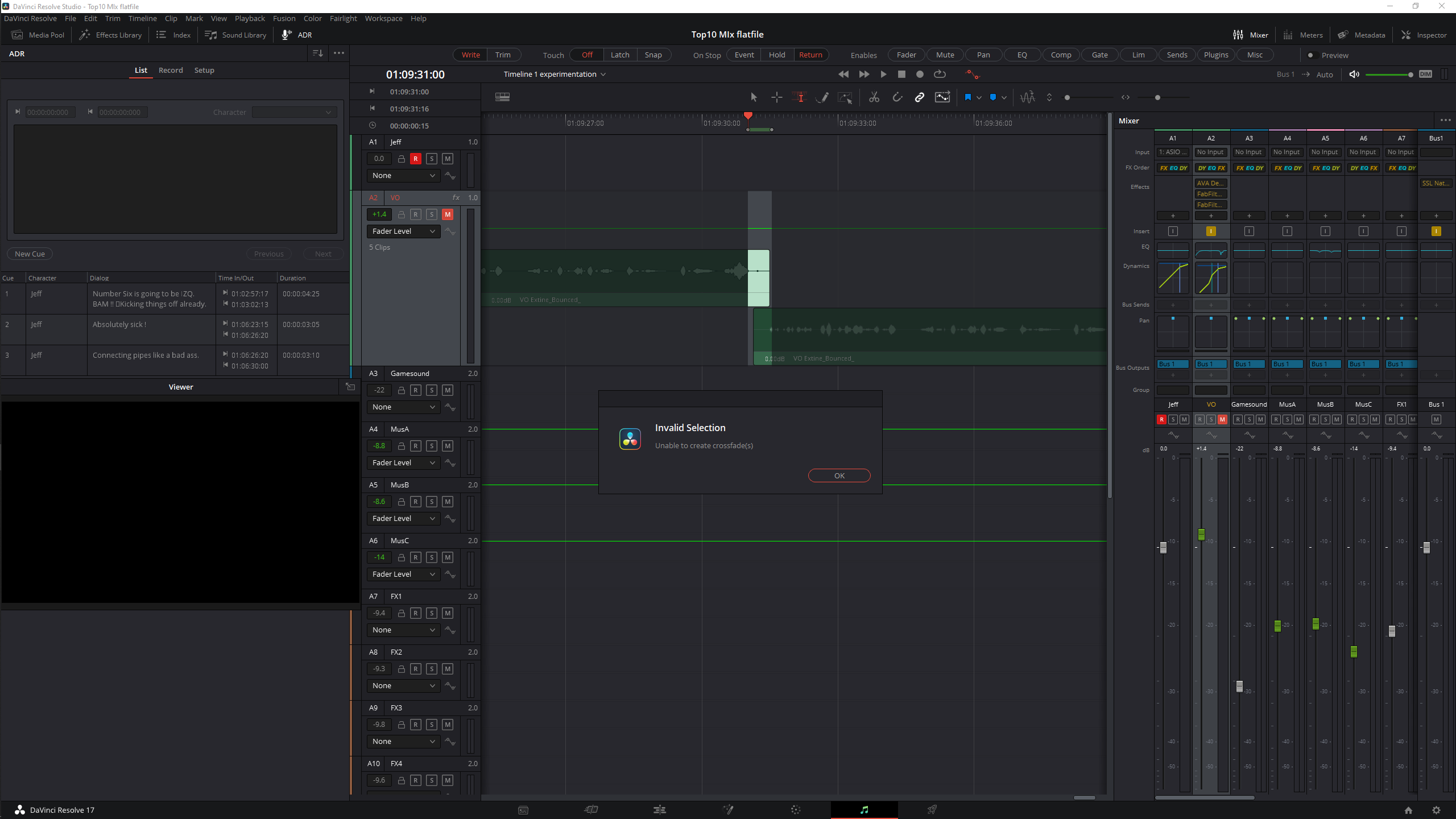 DavinciResolve17.3.1_build5_InvalidSelection_AudioTrackLayers.png