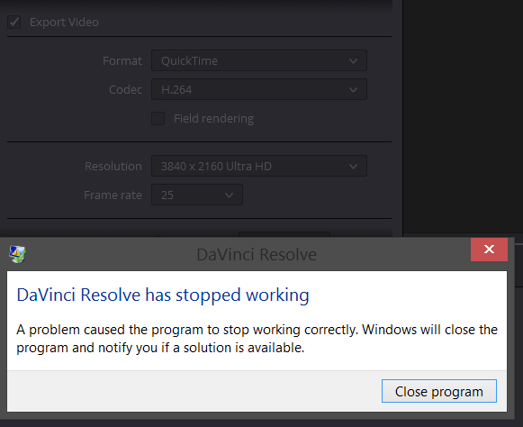 DaVinci Resolve has stopped working.PNG
